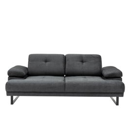 Atelier Del Sofa Sofá Cama 2 Plazas Anthracite 199x99x83 cm Comodidad Estilo Funcionalidad